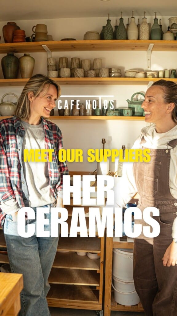 Cafe Notos - Meet our suppliers - Her Ceramics