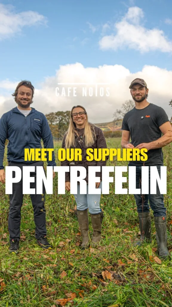Cafe Notos - Meet our suppliers - Pentrefelin Dairy